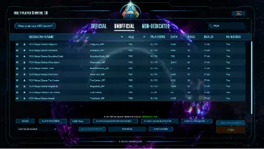 A screen shot of the search settings